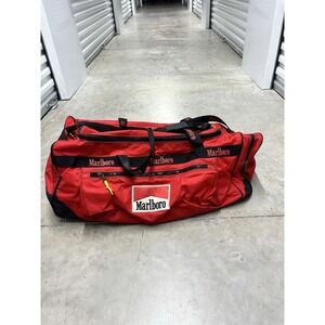 Marlboro Adventure Team Duffel Bag 30" x 14" x 12" Travel Rolling Luggage